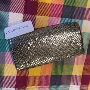 A silver handbag by Gunne Sax